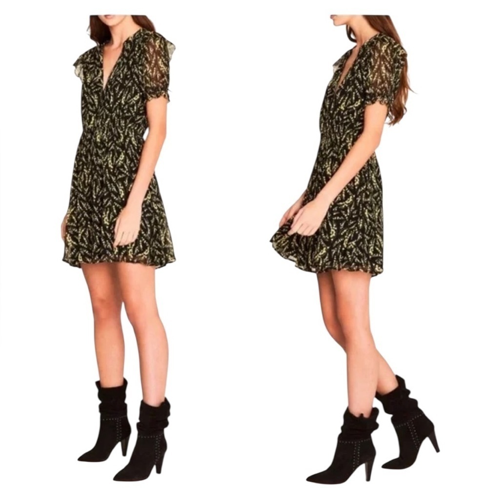 Ba&sh Matcha Floral Mini Dress